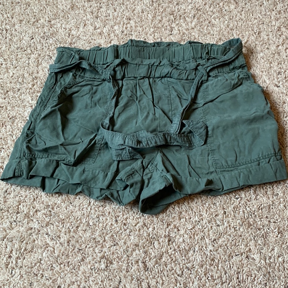 Aerie Paper- Bag Shorts- Size S
